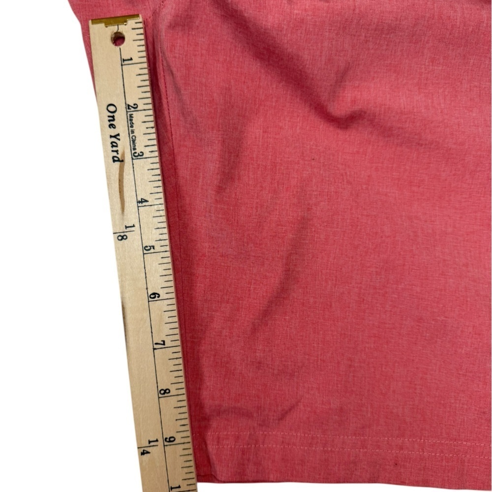 Nicklaus Golf Shorts Performance Fabric Lightweight Coral Men Size 36 - Picture 9 of 9
